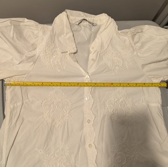 Zara White Button Down - Picture 7 of 7